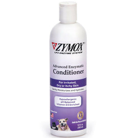Zymox Advanced Enzymatic Oatmeal Pet Conditioner Liquid for Dogs & Cats - 12 fl oz