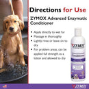 Zymox Advanced Enzymatic Oatmeal Pet Conditioner Liquid for Dogs & Cats - Directions for Use