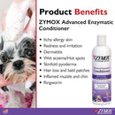 Zymox Advanced Enzymatic Oatmeal Pet Conditioner Liquid for Dogs & Cats - Product Benefits