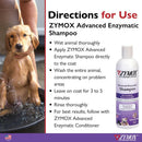 Zymox Enzymatic Oatmeal Pet Shampoo Liquid for Dogs & Cats - Directions for Use