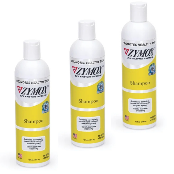Zymox Enzymatic Dog & Cat Shampoo - 12 oz bottle 3 Packs - Dog Grooming 7