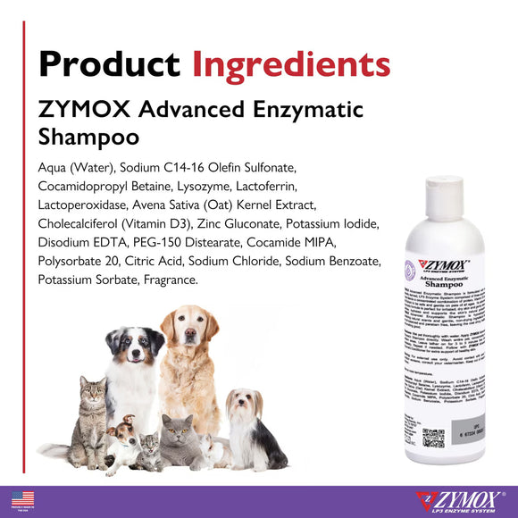 Zymox Enzymatic Dog & Cat Shampoo - Dog Grooming 6