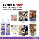 Zymox Enzymatic Pet Shampoo for Dogs & Cats - before and after use