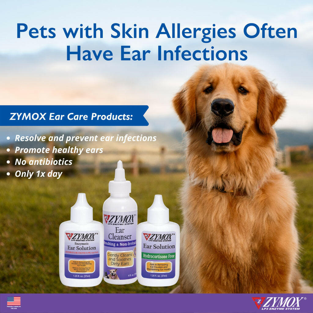 Zymox Enzymatic Pet Shampoo for Dogs & Cats