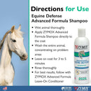 Zymox Equine Defense Advanced Shampoo for Horses & Livestock - Directions to Use