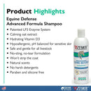 Zymox Equine Defense Advanced Shampoo for Horses & Livestock - Product Highlight
