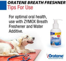 Zymox Oratene Enzyme Breath Freshener Spray for Dogs & Cats - Tips for use