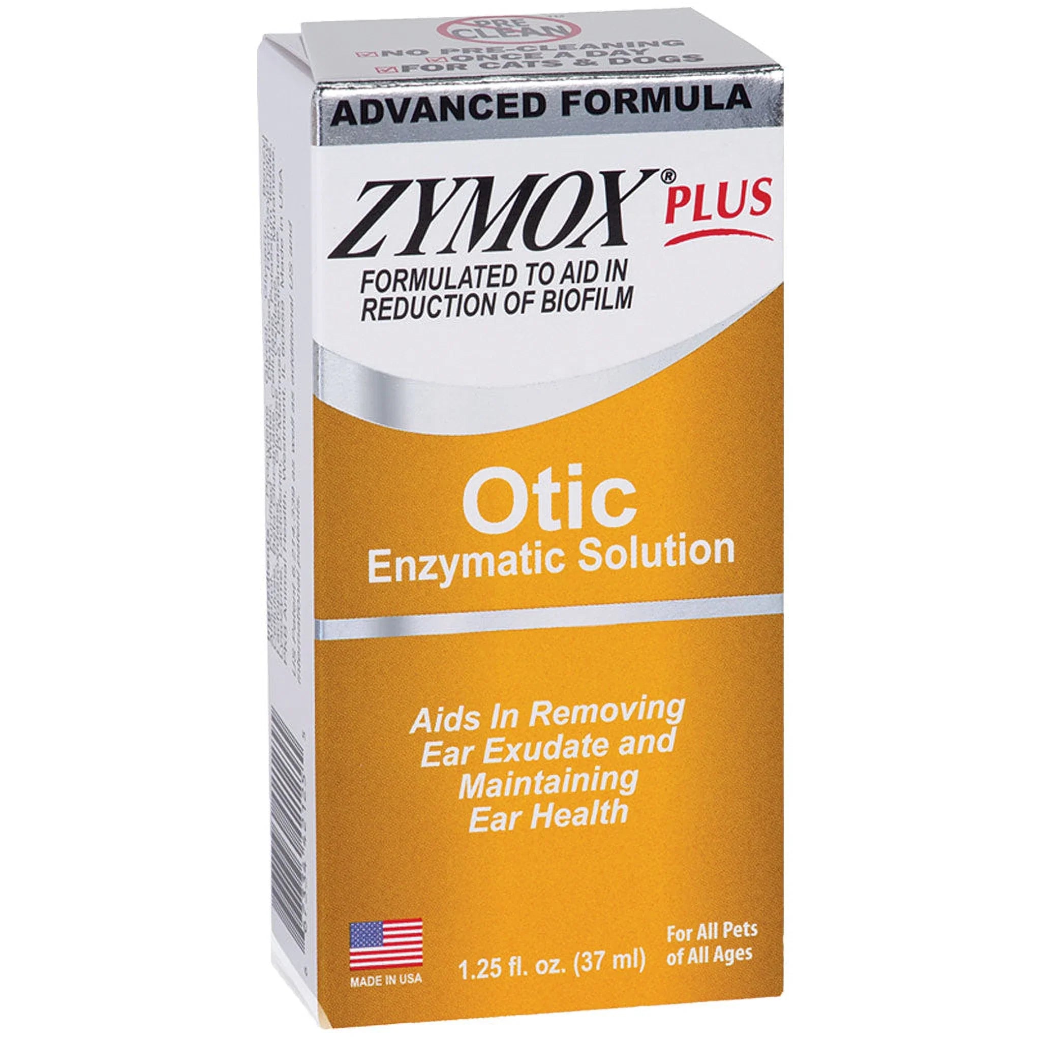 Zymox Plus Advanced Otic Ear Drops without Hydrocortisone