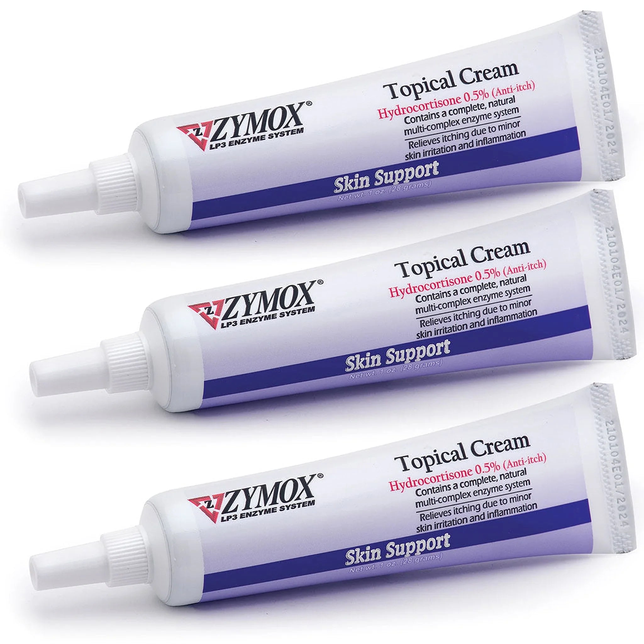 Zymox Hydrocortisone Skin Relief Cream for Dogs & Cats