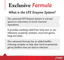 Detailed view of Zymox ear cleanser's unique enzyme formula packaging