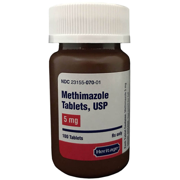 Methimazole Tablets, 5 mg