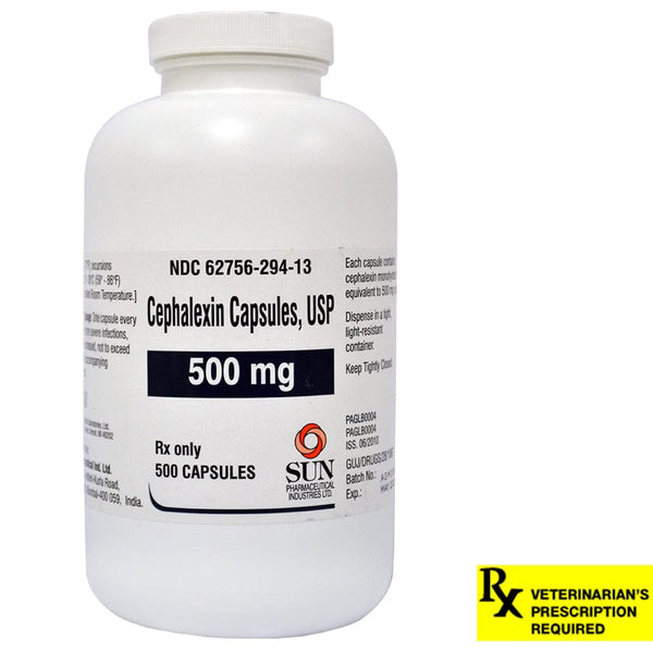 Cephalexin Capsules, 500mg