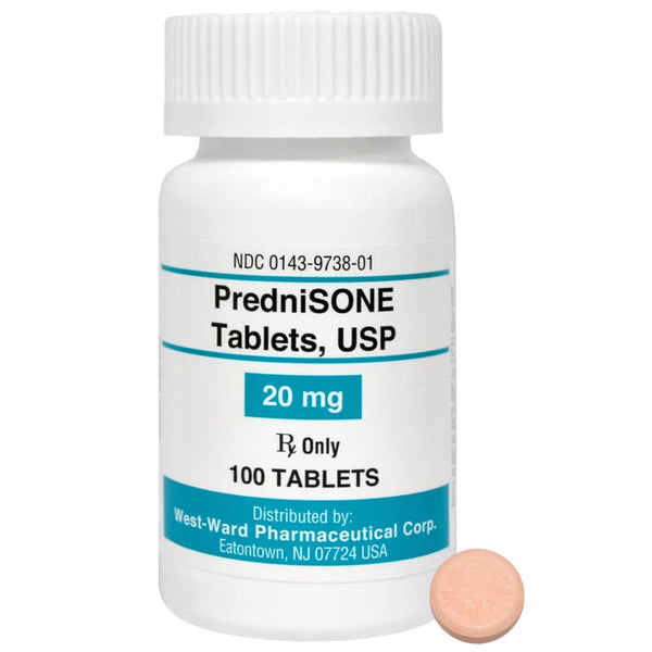 Prednisone Tablets, 20mg