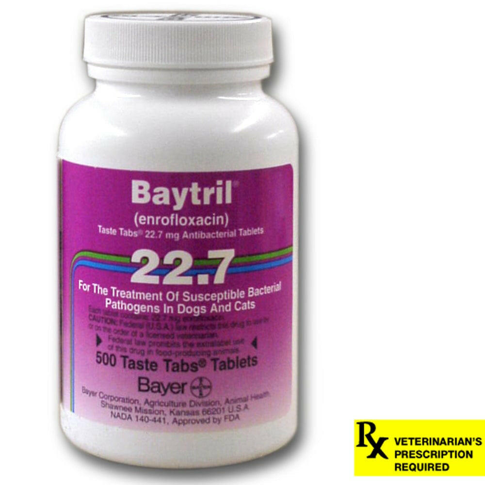 Baytril Taste Tabs, 22.7 mg