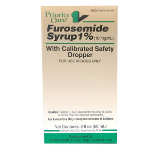 Rx Furosemide syrup 10 mg/ml x 60 ml bottle