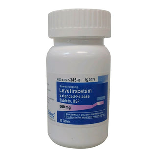 Levetiracetam ER 500mg (60 tablets)