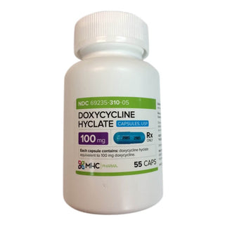 Doxycycline Hyclate Capsules, 100mg
