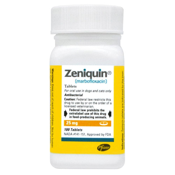 Zeniquin Tablets, 25mg