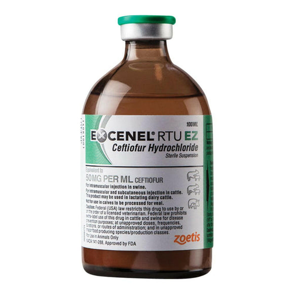 Excenel RTU EZ 50mg/ml Injection (100ml)