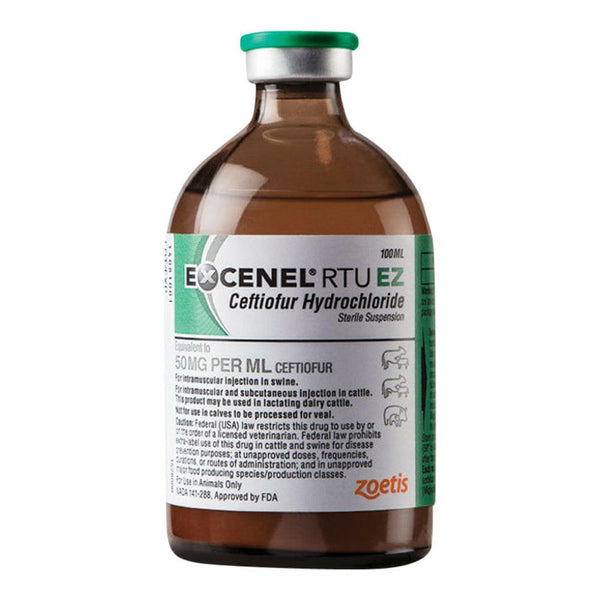 Excenel RTU EZ 50mg/ml Injection (100ml)