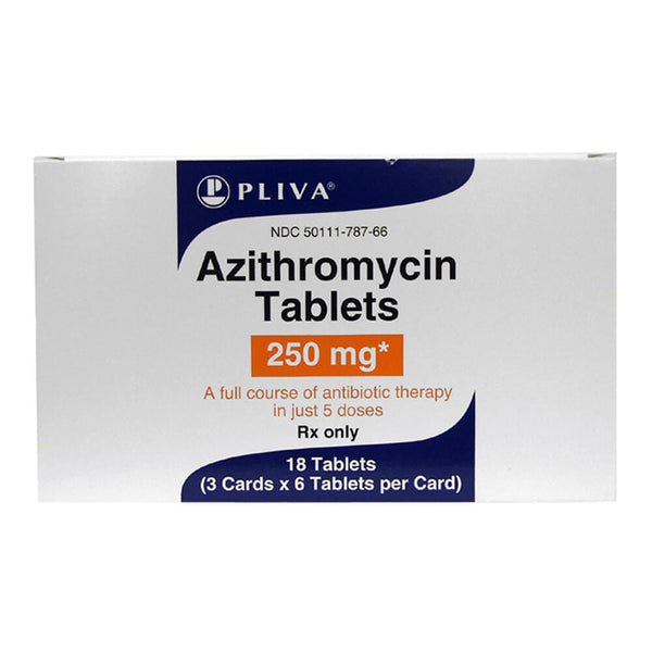 Azithromycin Tablets, 250mg