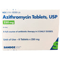 Azithromycin Tablets, 250mg