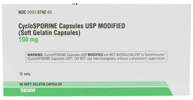 Cyclosporine modified 100mg (30 capsules)