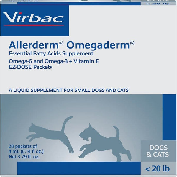 Omegaderm EZ-Dose for Cats and Small Dogs (28 packets)