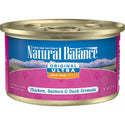 Natural Balance Original Ultra Premium Whole Body Health Chicken, Salmon and Duck Formula Canned Cat Food