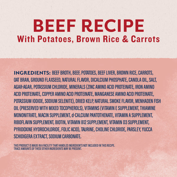 Natural Balance Original Ultra Beef Recipe Canned Wet Dog Food