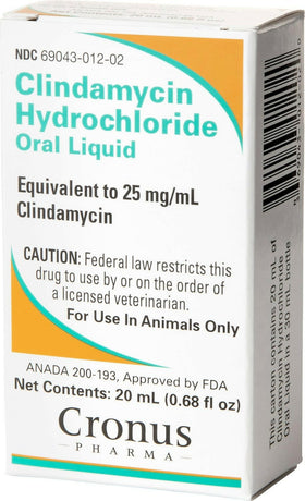 Clindamycin 25mg/ml Oral Drops (20ml)