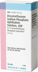 Dexamethasone 0.1% Opthalmic Solution (5ml)