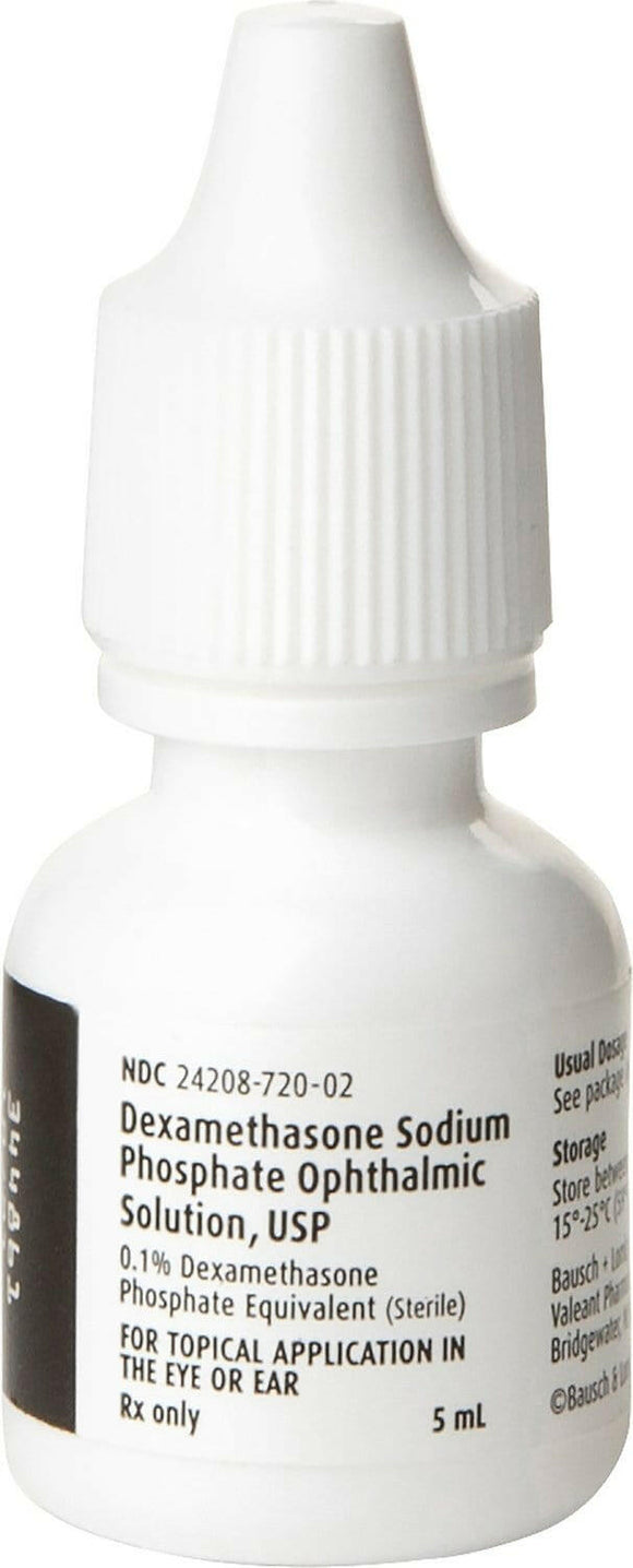 Dexamethasone 0.1% Opthalmic Solution (5ml)