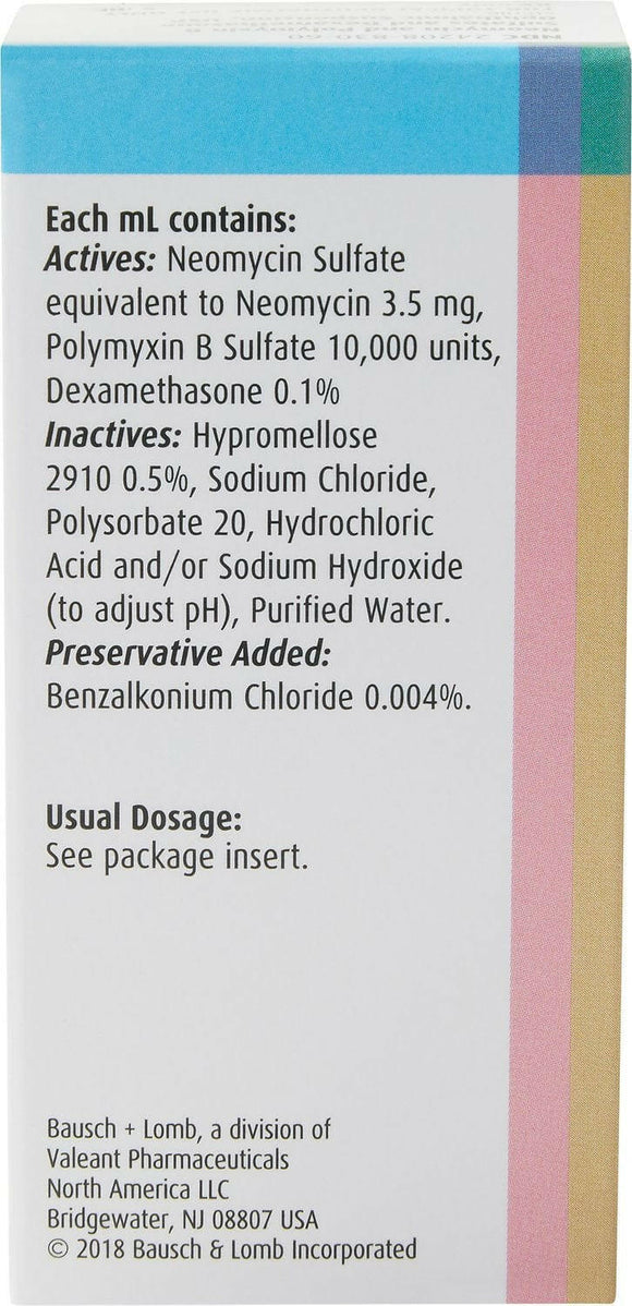 Neo/poly/dex Ophthalmic Suspension (5 ml)