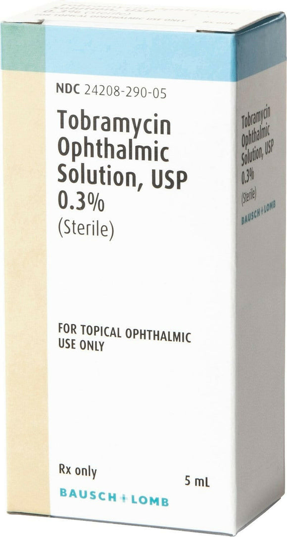 Tobramycin 0.3% Ophthalmic Solution (5 ml)