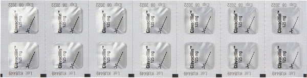 Clavacillin (Amoxicillin Trihydrate/Clavulanate Potassium) 125mg