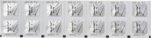 Clavacillin (Amoxicillin Trihydrate/Clavulanate Potassium) 62.5mg