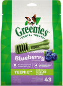 Greenies Teenie Blueberry Dental Chews (43 count)