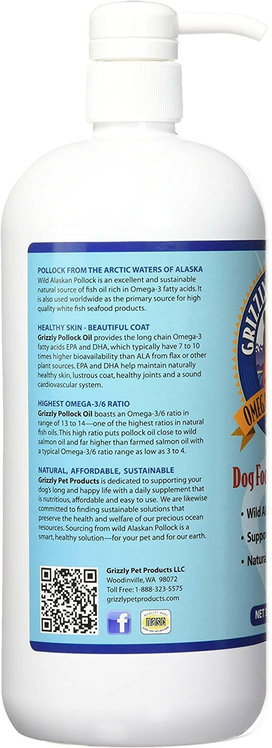 Grizzly Pollock Oil Supplement