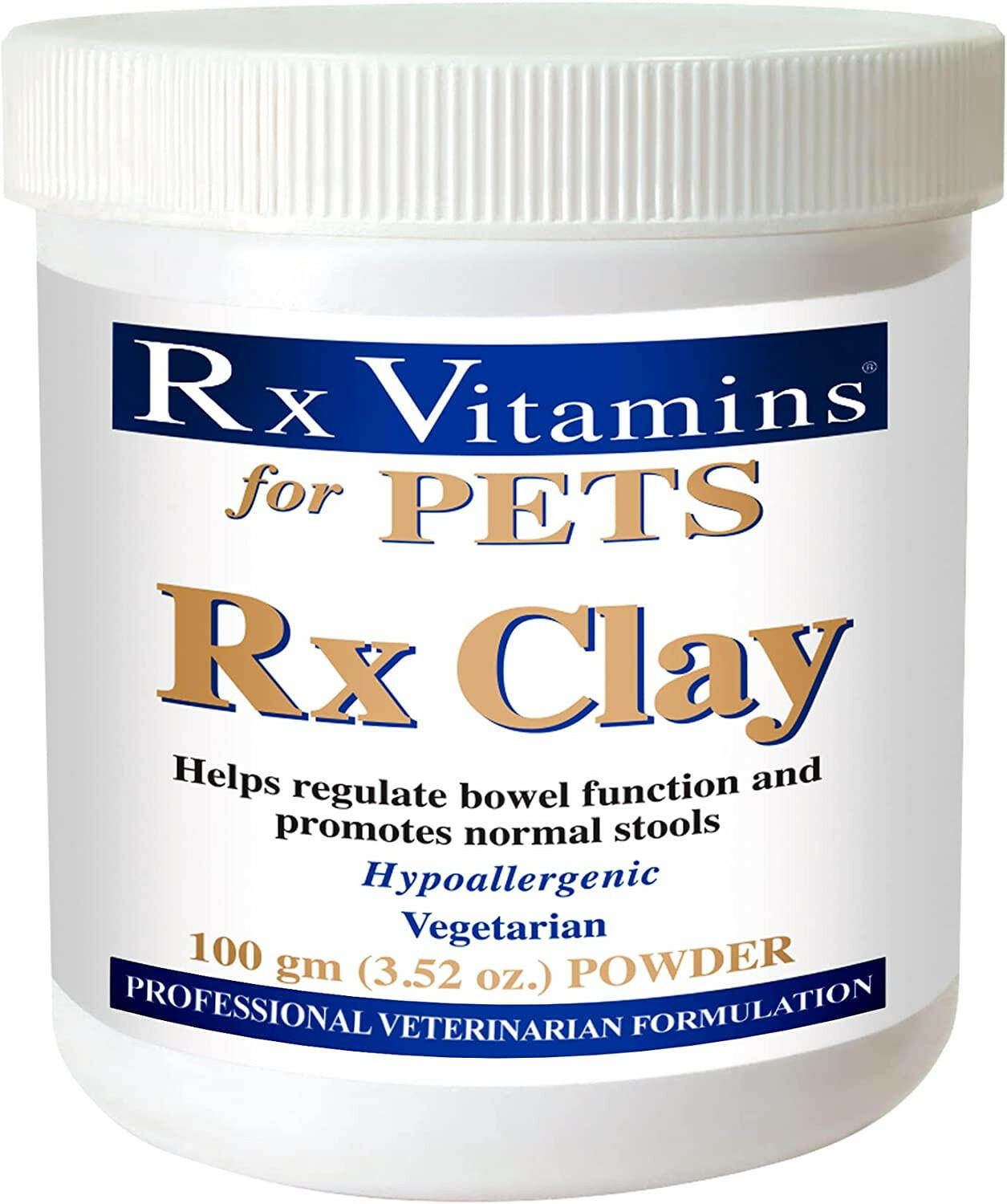 Rx Vitamins Rx Clay Powder Digestive Supplement for Dogs & Cats (100g)