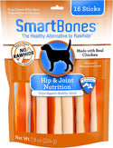 SmartBones Hip & Joint Care Dog Treats (16 chews)