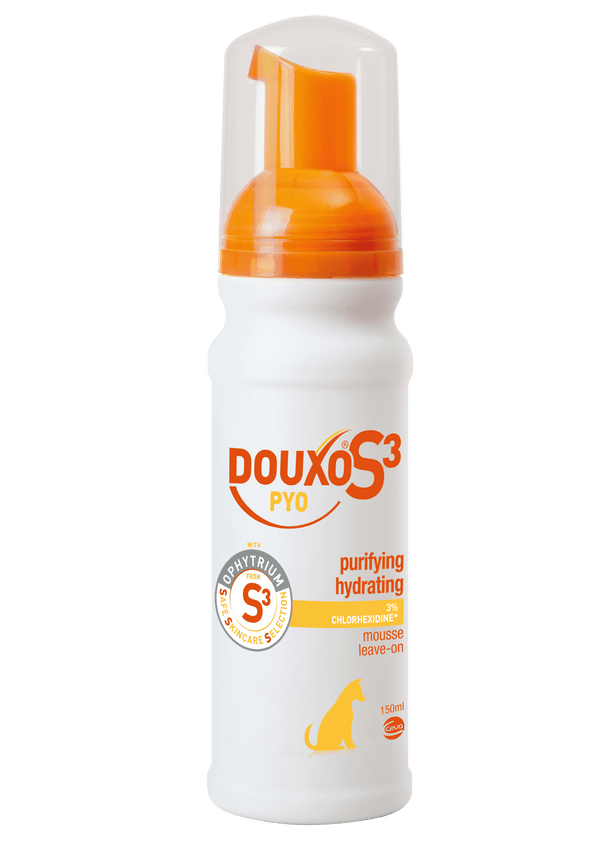 Douxo S3 PYO Antiseptic Antifungal Mousse (5.1 oz)