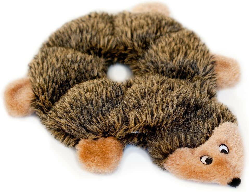 Zippy Paws Loopy Hedgehog Dog Toy Medium