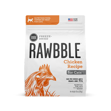 Bixbi Rawbble Freeze Dried Cat Food, Chicken Recipe