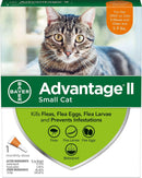 Advantage II Flea Control for Small Cats (5-9 lbs) Orange Box