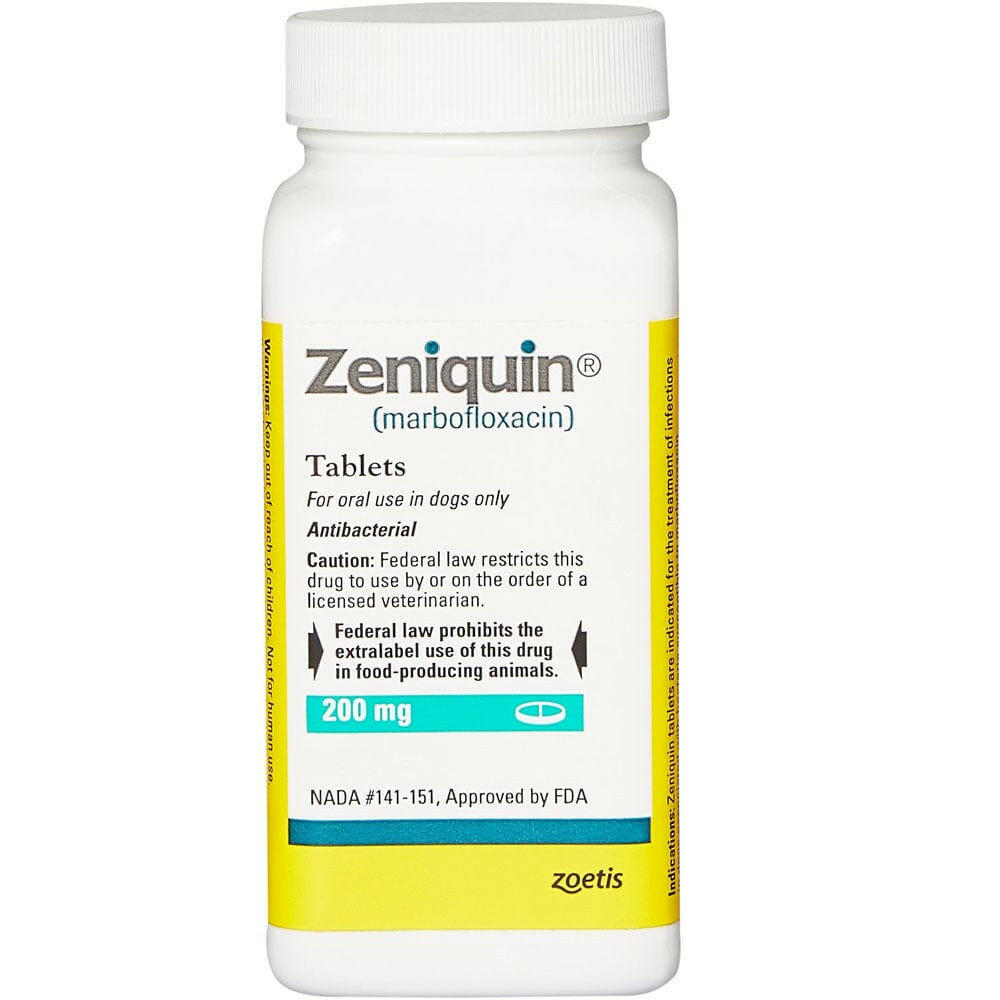 Zeniquin Tablets, 200mg