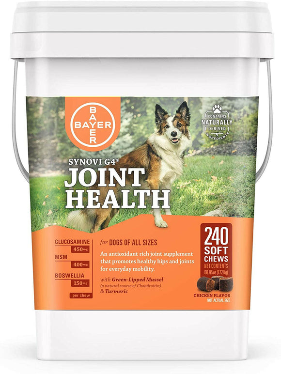 Synovi G4 Soft Chews Joint Supplement for Dogs