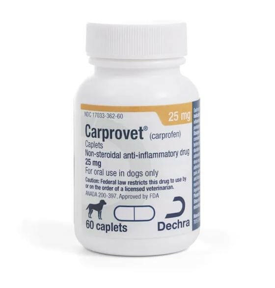 Carprovet (Carprofen) Caplets, 25mg