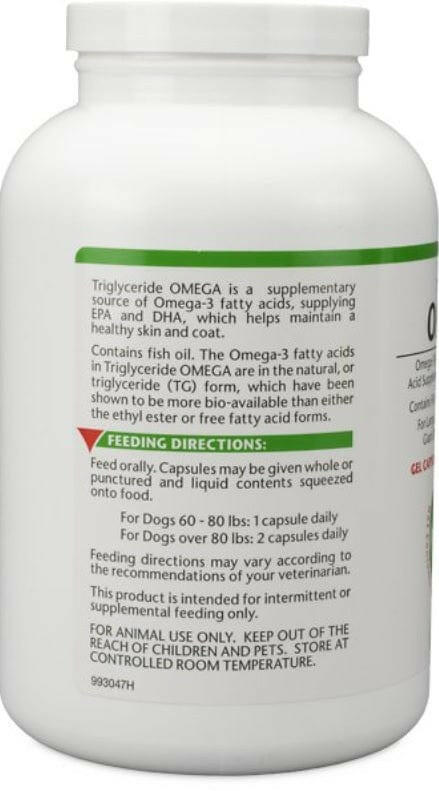 Triglyceride Omega Supplement for Large & Giant Dogs