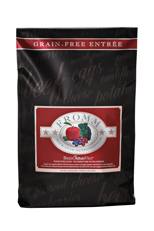 Fromm Four Star Grain Free Beef Frittata Veg Dry Dog Food